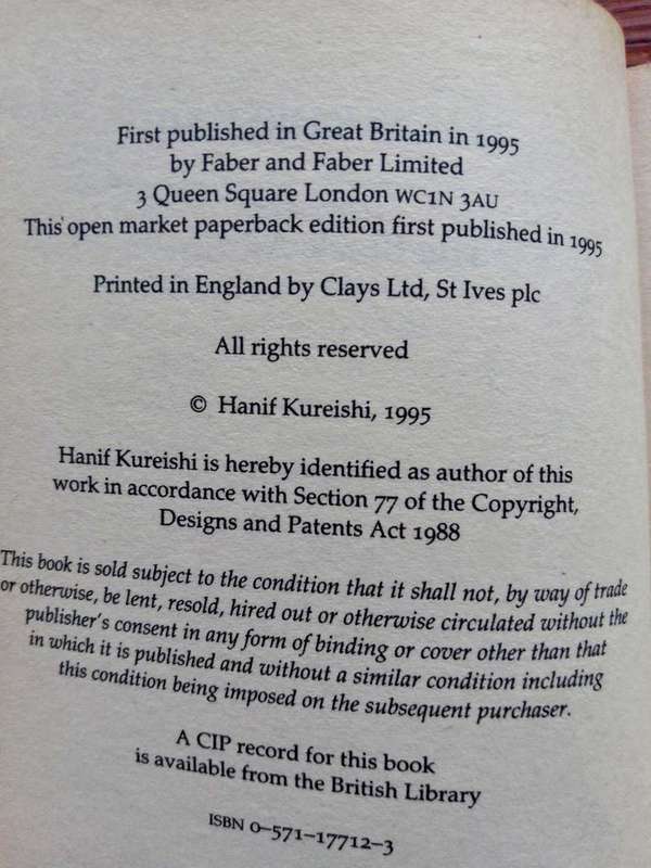 The Black Album by Hanif Kureishi