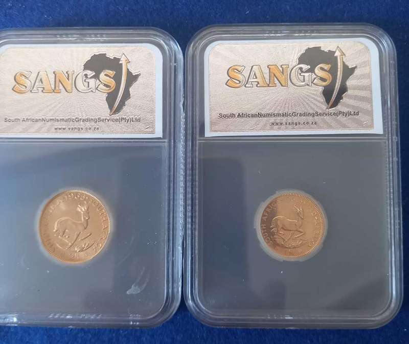 THE 1965 GOLD PROOF R2 & R1