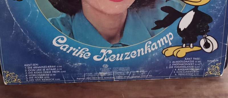 CARIKE KEUZENKAMP - Aai, Aai, Die Kraaines-Kraai LP VINYL RECORD AFRIKAANS