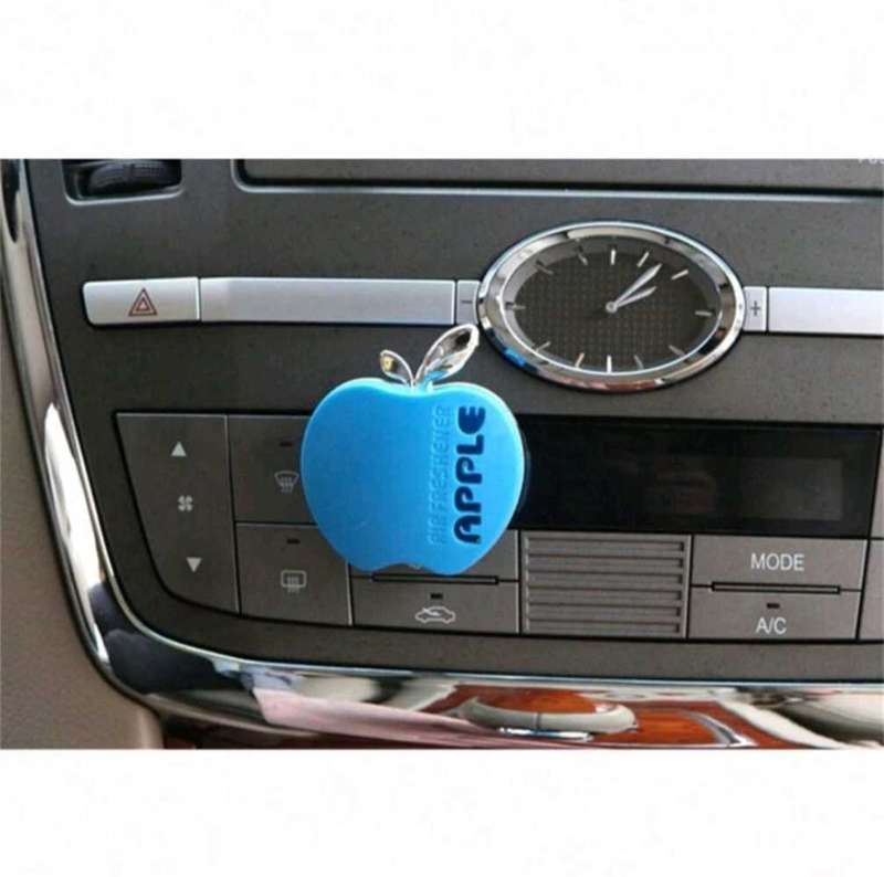 Apple-Shaped Car Air Freshener Vent Clips | Cute Car Diffuser & Decor Accessories