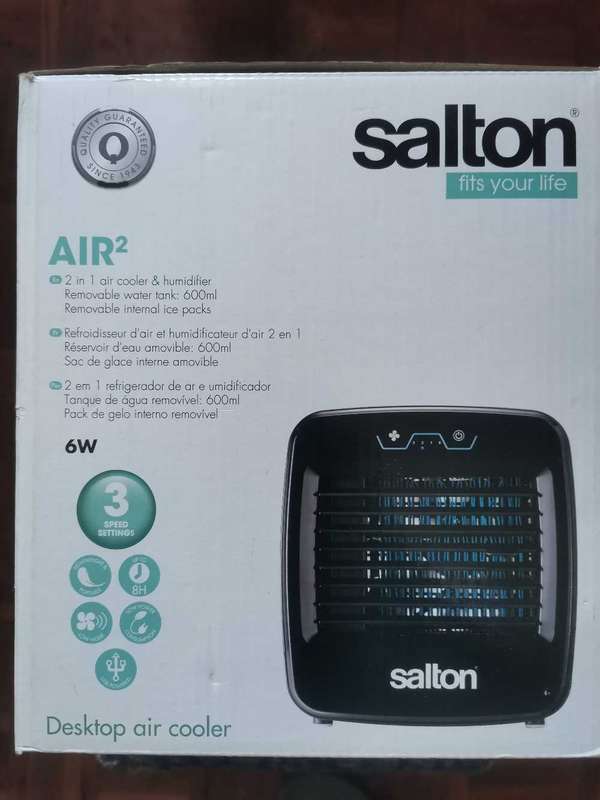 Salton USB Desktop Multifunction Air Cooler - 600ml