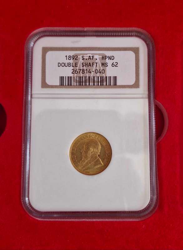 *1892 ZAR Kruger Set - Penny to Pond All graded