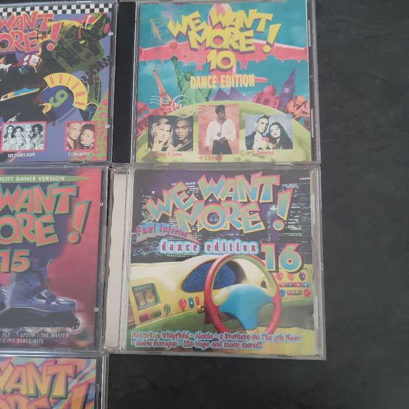 We Want More CD Bundle x 7 - Very Good Condition
