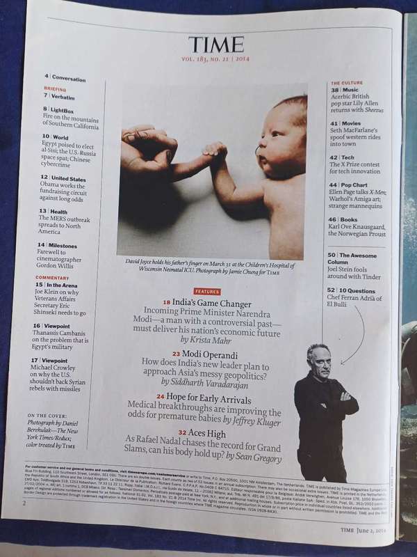 Time magazine June 2, 2014