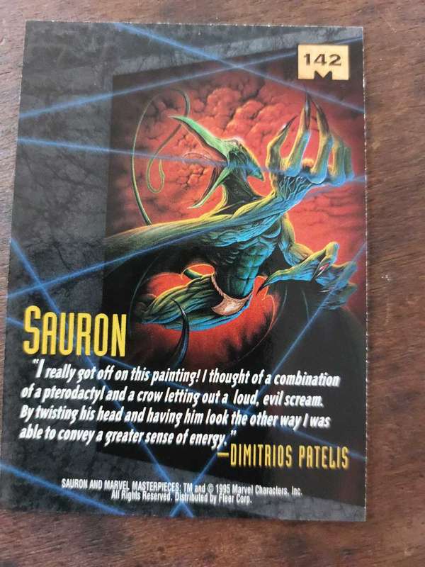 Marvel Masterpieces #142 Sauron