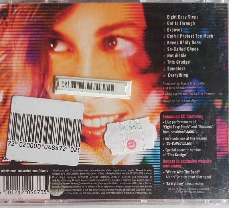 Alanis Morissette - So-called chaos cd