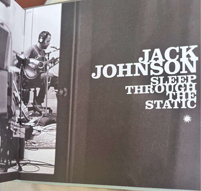 CD Jack Johnson - Sleep through the static (2008)