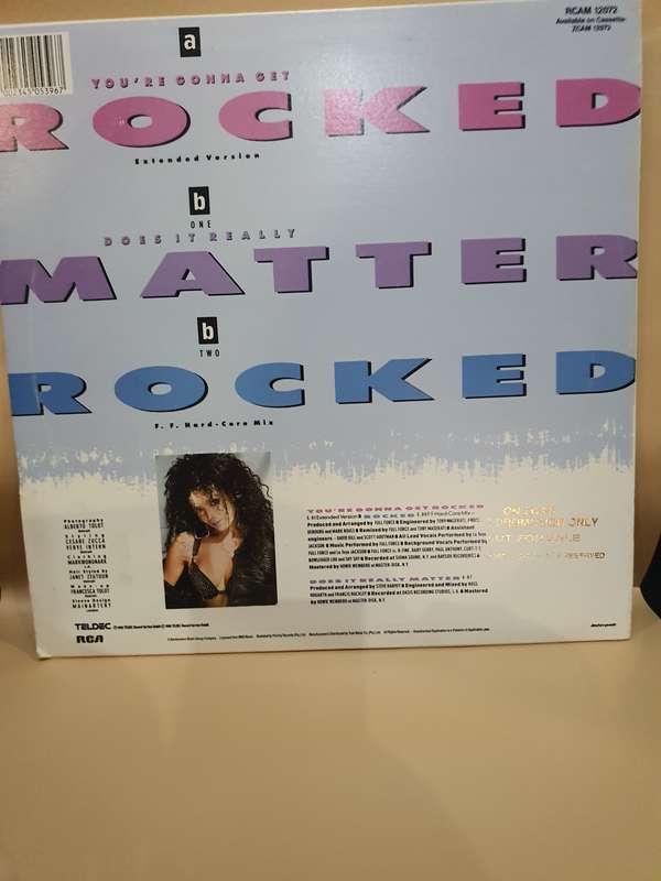 La Toya Jackson  You`re Gonna Get Rocked - Single Vinyl