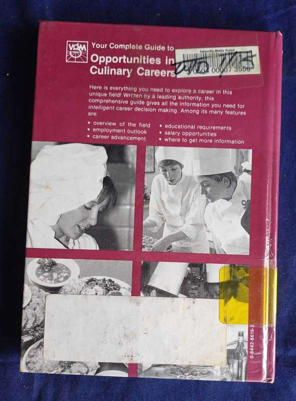Opportunities in culinary careers