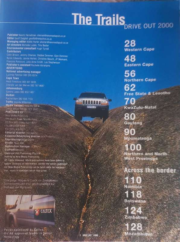 Drive out annual - first issue 2000