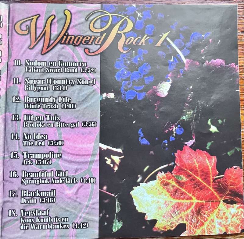 Wingerd Rock 1 - Songs uit die Bos (1996)