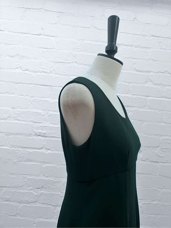 Dark green cocktail dress (M)