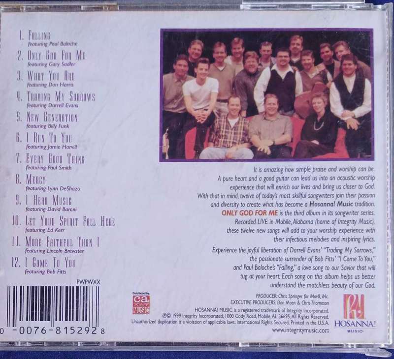 Only God for me cd