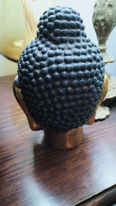 Golden Lacquered Buddah Head