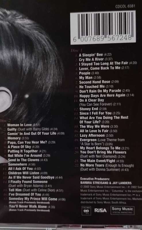 Barbra Streisand Essential (2 x discs)