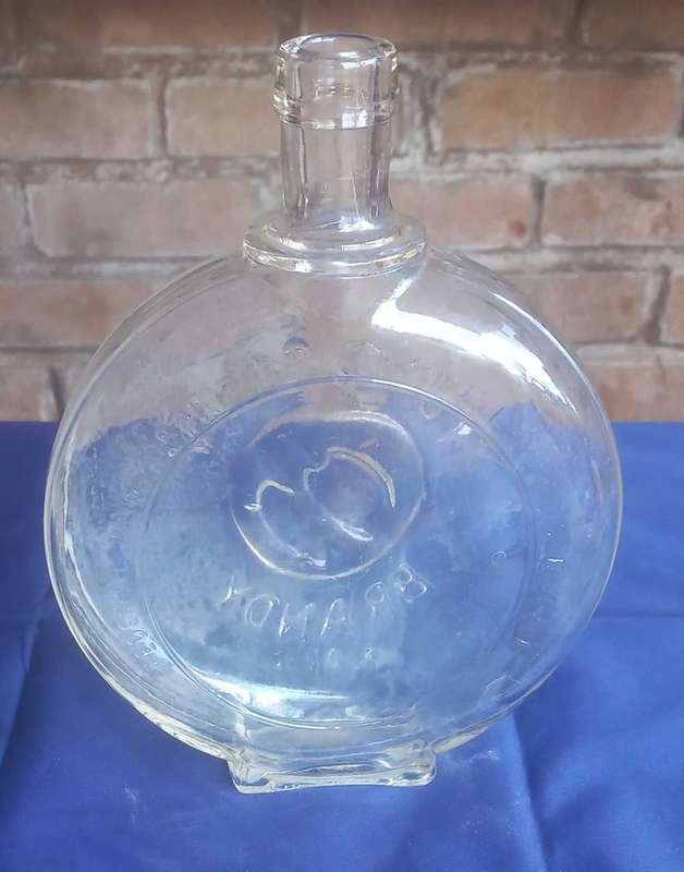 Yugoslav brandy bottle (empty)
