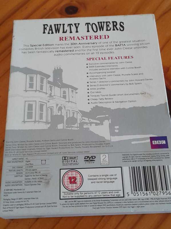 Faulty Towers complete DVD