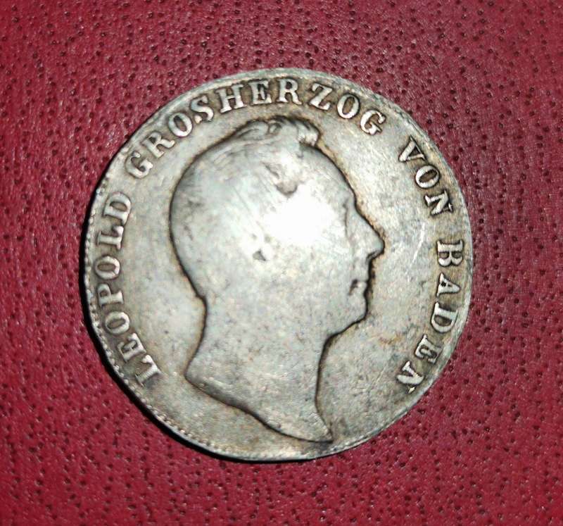1841 German States 1/2 Gulden