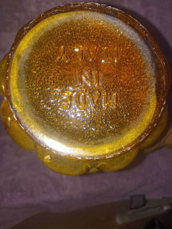 Empoli Amber vase