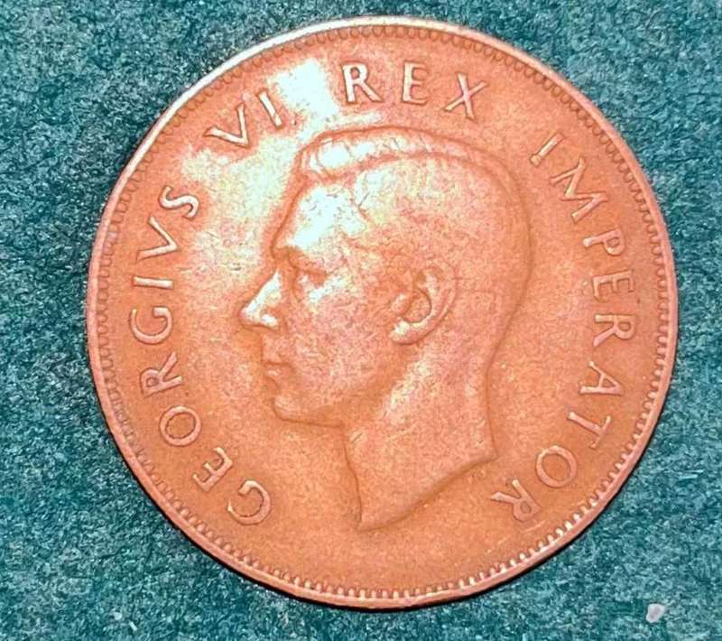 THE SCARCE 1947 ONE PENNY