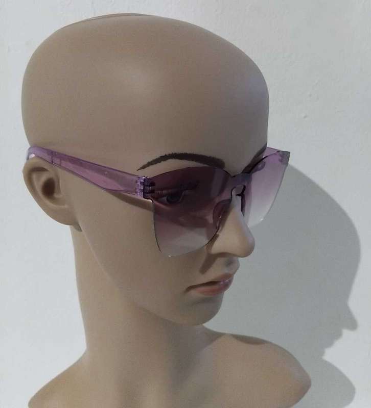 Purple tinted sunglasses