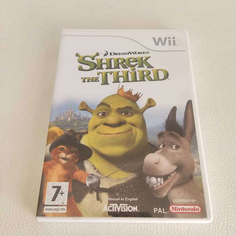 Dreamworks Shrek The Third Nintendo Wii