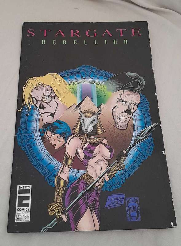 Stargate Underworld&Rebellion 1 and 2 comics
