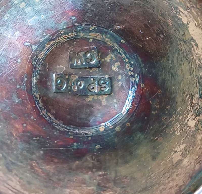 Vintage SP on C goblet/glass