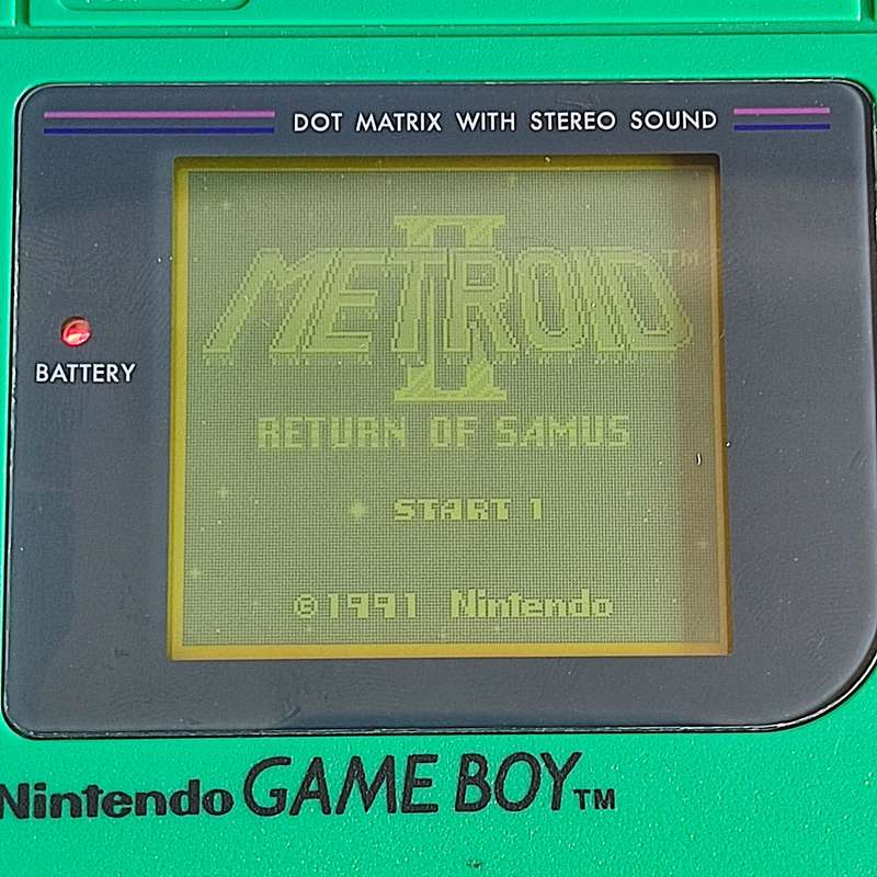 Metroid II Return of Samus GameBoy Gba