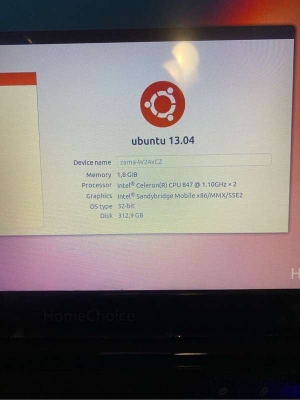 Homechoice laptop