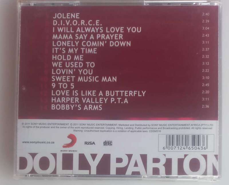 Dolly Parton - 14 Great hits cd