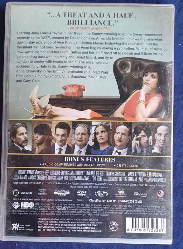 Veep season 3 dvd