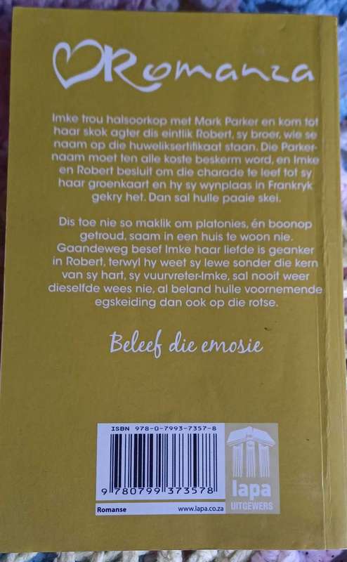 Liefde vir `n vuurvreter deur Didi Potgieter (Romanza)