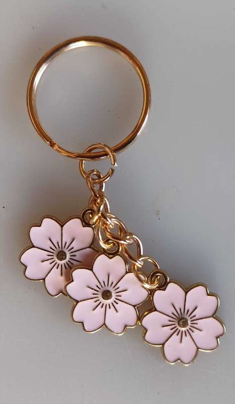 Flowers keyring