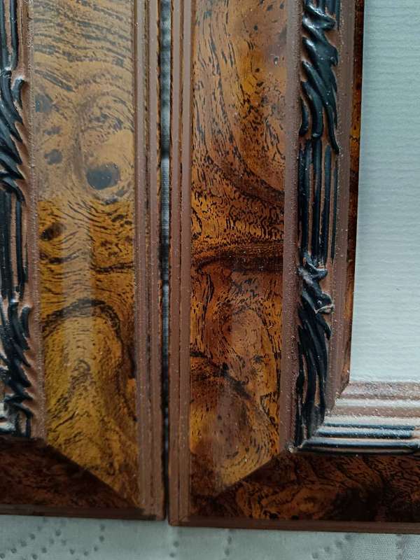 Pair of Pressed botanical flower pictures