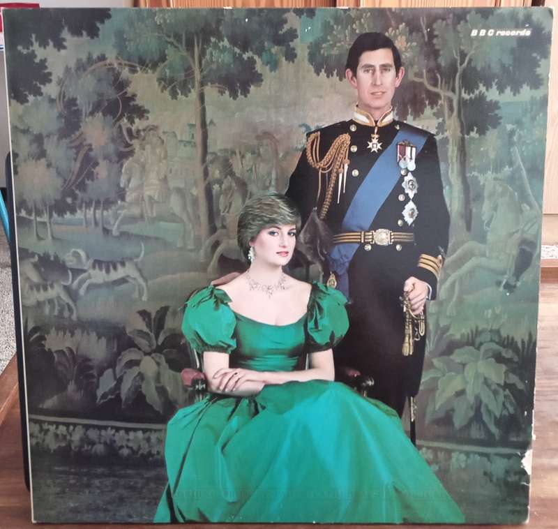 THE ROYAL WEDDING BBC RECORDING FROM ST. PAUL`S CATHEDRAL 28THJULY 1981.