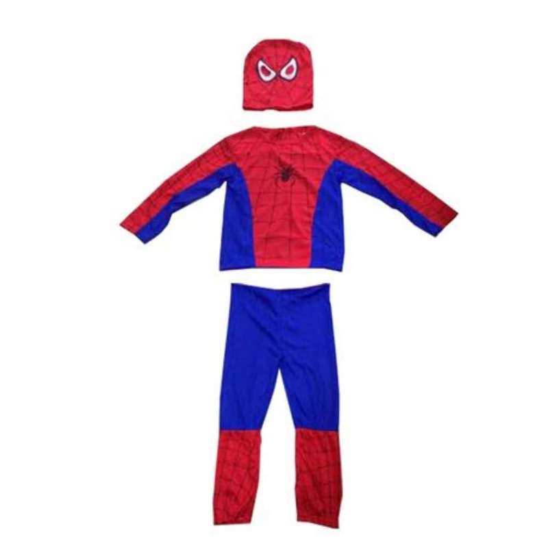 Kids Spiderman Boy Super Hero Costume