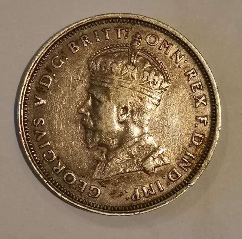 1927 Silver Australia 1 Florin