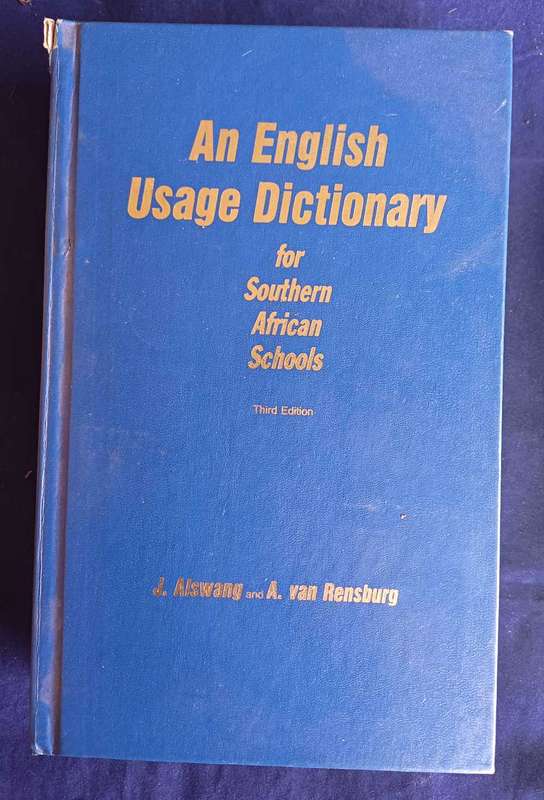 An English usage dictionary