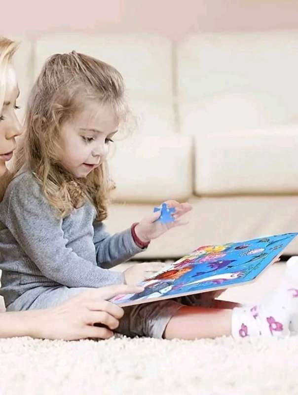 Wooden Jigsaw Puzzles for Kids 3-5  30-Piece Educational Puzzles for Toddlers, Boys & Girls