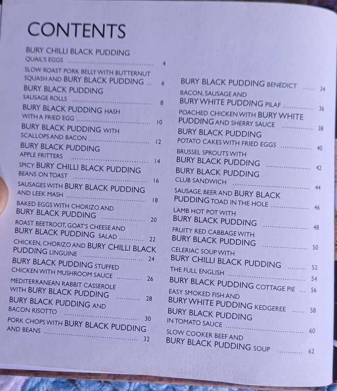 Hachette - Bury black pudding 30 best loved recipes