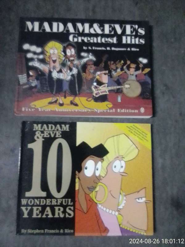 MADAM & EVE LIMITED EDITION 5th AND 10th ANNIVERSARY ANNUALS.