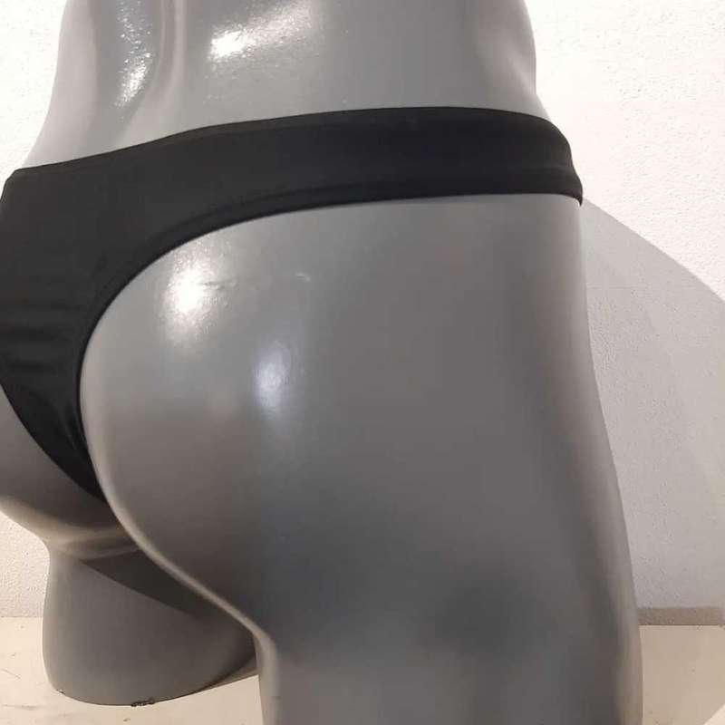 Classic Black Lycra G-String Thongs
