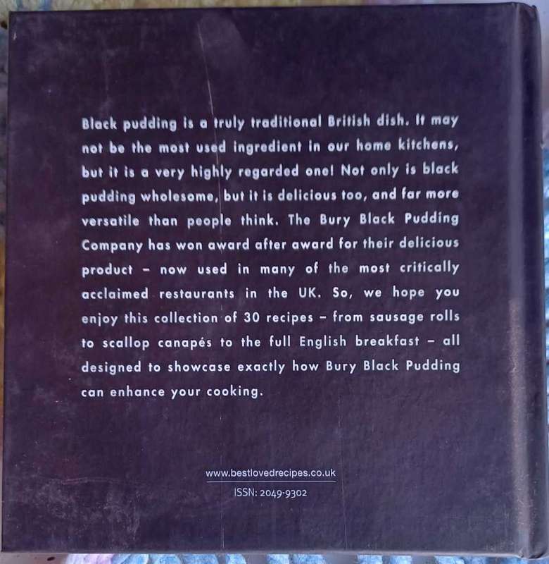 Hachette - Bury black pudding 30 best loved recipes