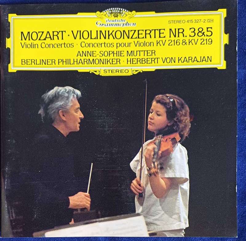 Mozart: Violinkonzerte nr. 3&5