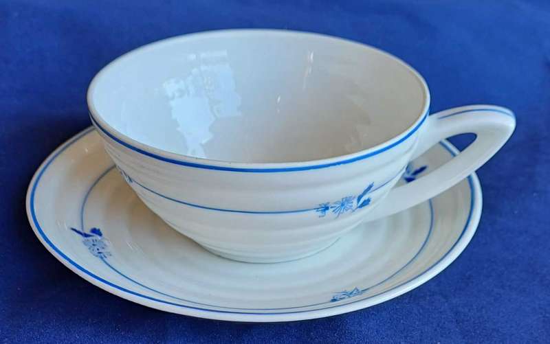 Coimbra Portugal teacup and saucer