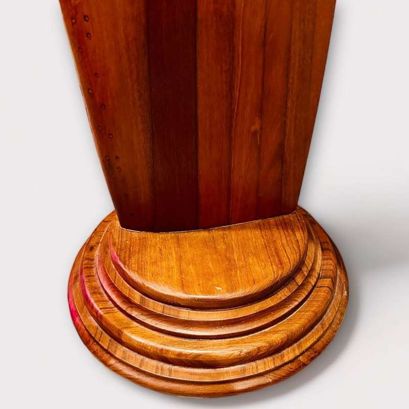 Antique Aircraft Wooden Propeller Clock circa 1912