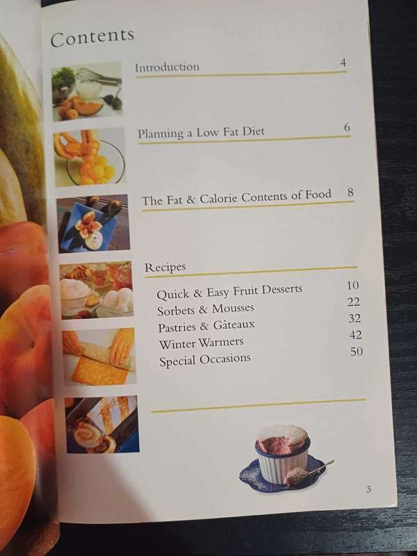 Low fat dream desserts