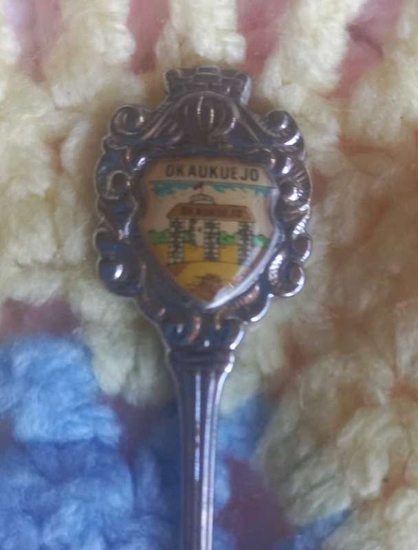 Okaukuejo souvenir spoon