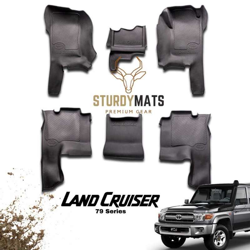 Toyota Landcruiser 79/76 Heavy Duty Moulded Mats